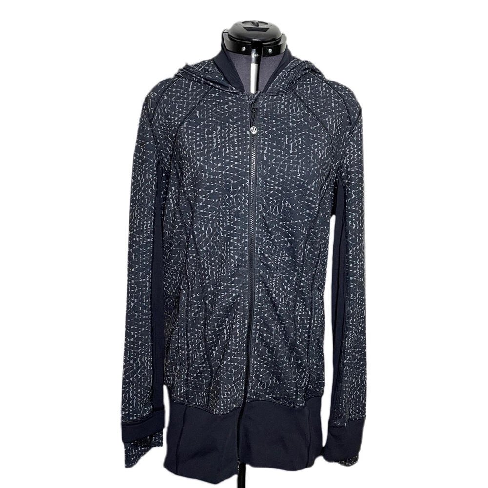 lululemon athletica Black and White Patterned Jacket